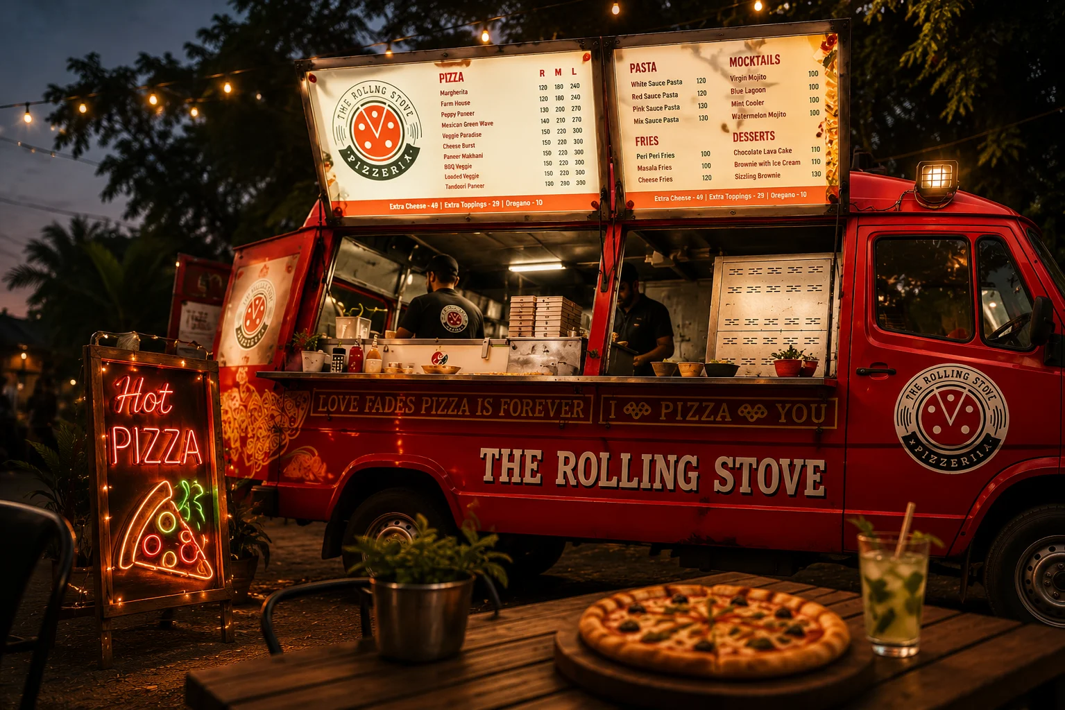 The Rolling Stove Food Truck